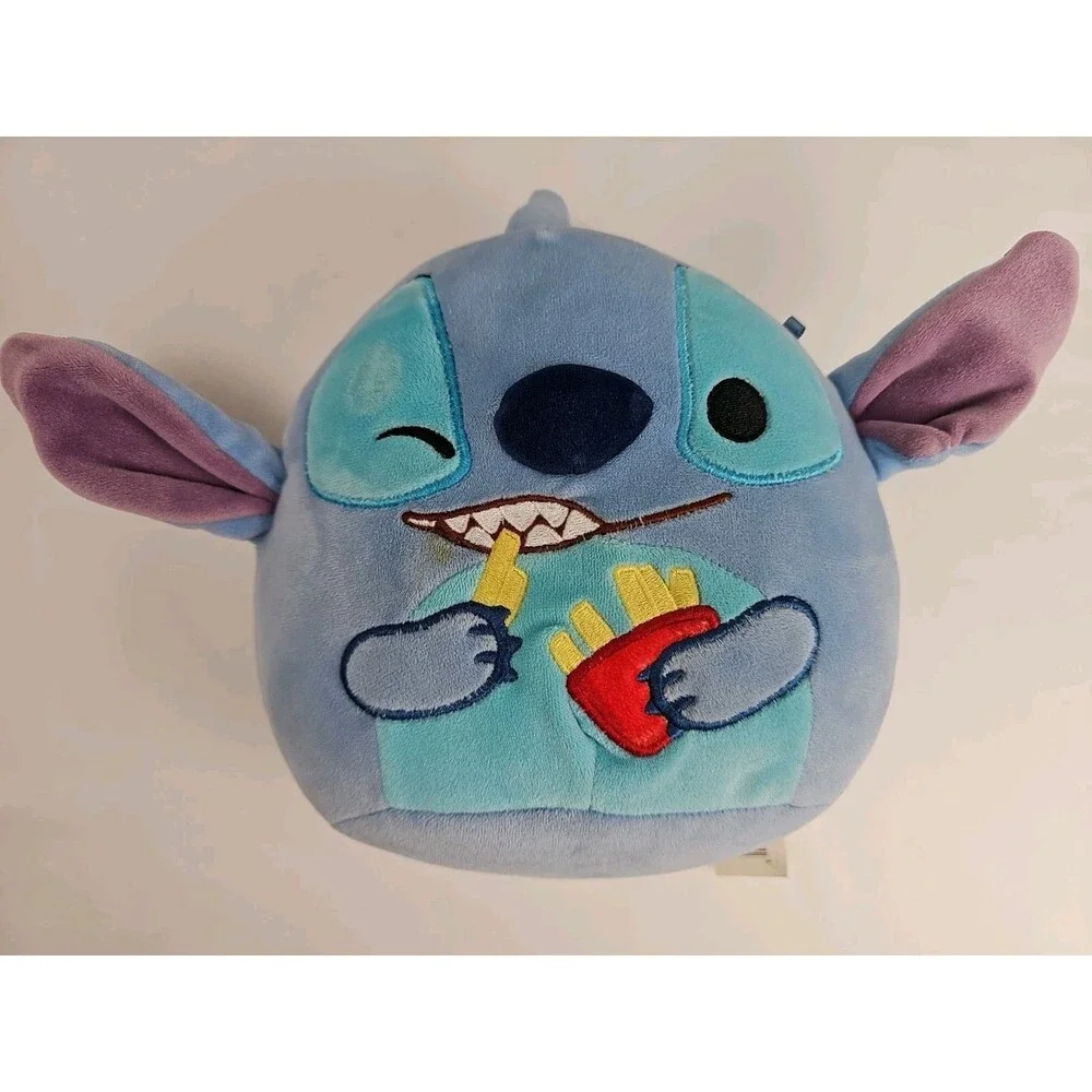 Disney Lilo & Stitch Ceramic Ramen Bowl Set 2 Tropical Chopstick Bowls w/Plush